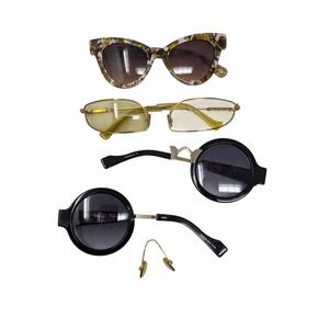 Lot of Sunglasses For Parts or Repair Coco‎ and Breezy Grey Ant Lele Sadoughi